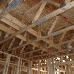 Prefabricated floor trusses and bracing
